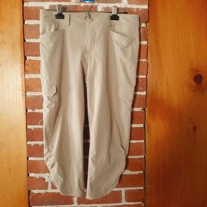 Eddie Bauer womens guide pro Capri pants